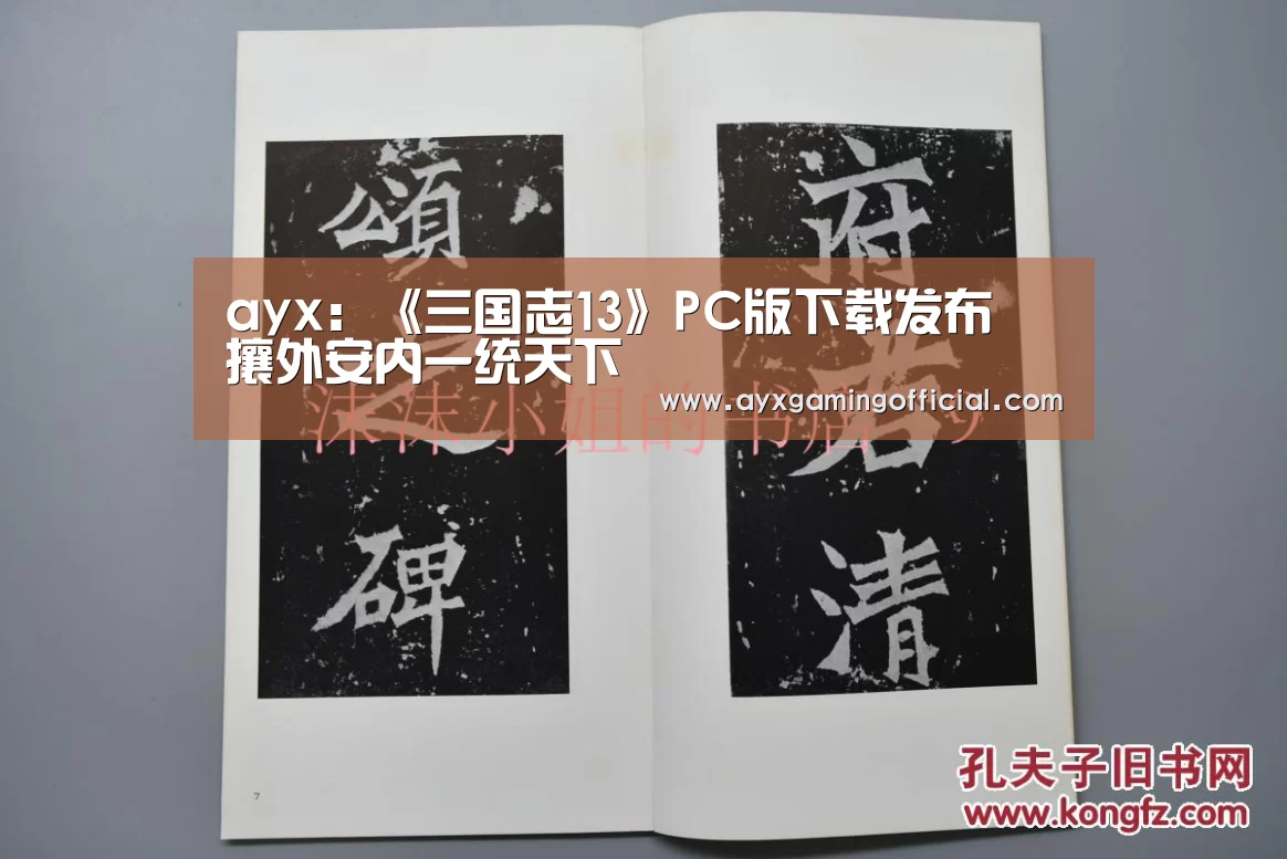 ayx：《三国志13》PC版下载发布 攘外安内一统天下(图3)